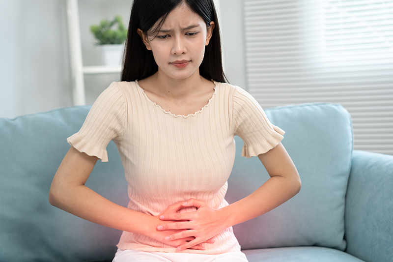 Abdominal pain is one of the signs of colorectal cancer.